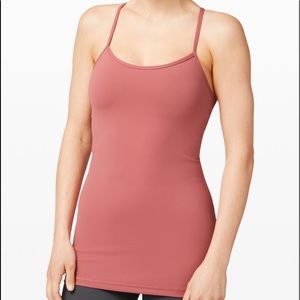 NWT Lululemon Power Y Tank - Size 2 Cherry Tint 🍒